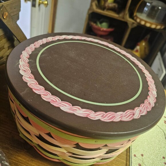 Longaberger birthday basket set - Picture 3 of 10